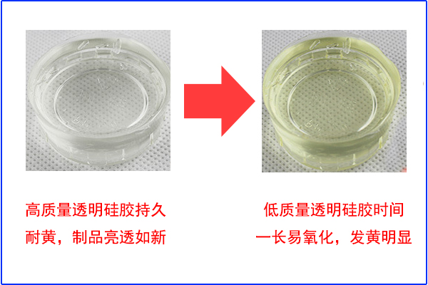 高透硅膠制品發(fā)黃，你可接受？